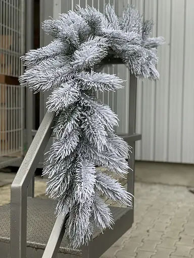 Гірлянда хвойна Hvoya Сосна лита засніжена 2 м - фото 3