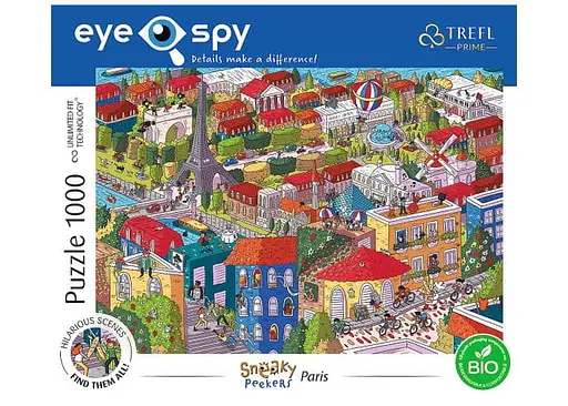 Пазл Trefl Безграничная коллекция. Город в деталях: Париж 1000 эл. (10712) - фото 2