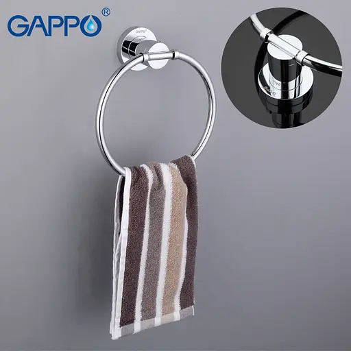 Кільце для рушника Gappo G1804 хром - фото 3
