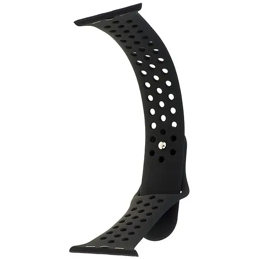 Ремешок Apple Watch Nike Sport 42/44/45/46/49 мм Черный - фото 1
