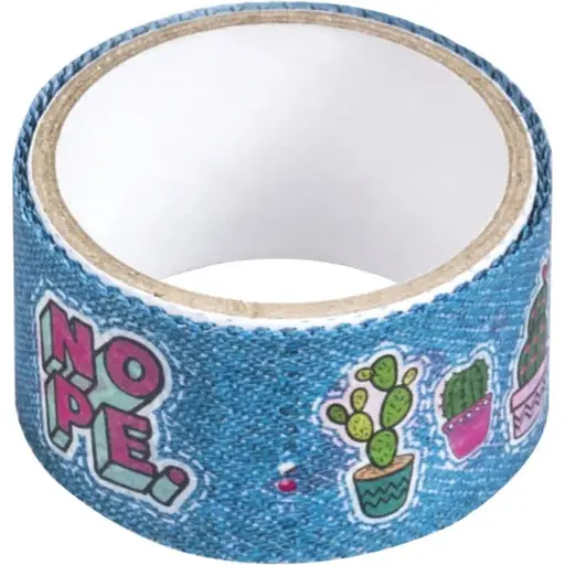 Скотч паперовий Heyda Good vibes 34х25.5 мм 2.4 м - фото 1