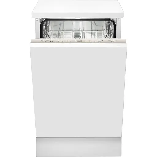 Посудомоечная машина Hansa встроенная, 9 комплектов A++, 45 см, белый
