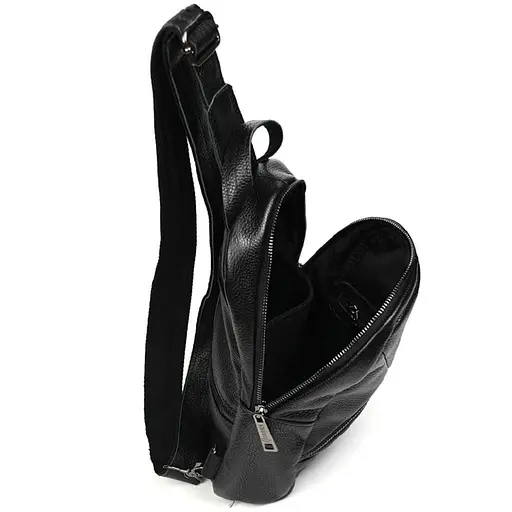 Рюкзак слинг кожаный с карманами TARWA 29х17х8 см sum0028241 - фото 7