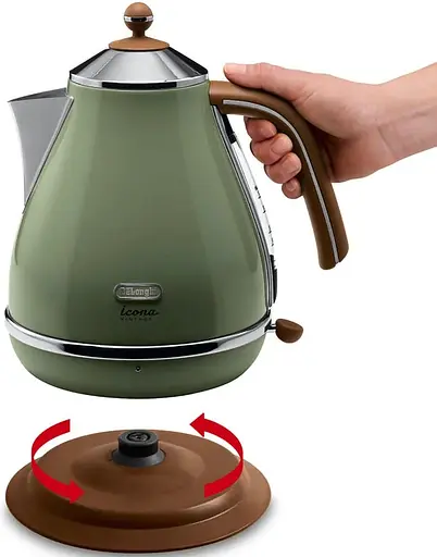 Електрочайник DeLonghi KBOV 2001.GR - фото 4