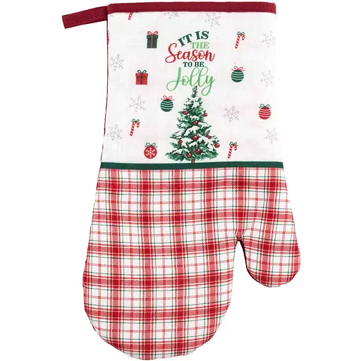 Рукавичка Ardesto Christmas Tree 18х30см, 100% поліестер (верх), 100% бавовна (низ), зелений (ART05HT) - фото 1