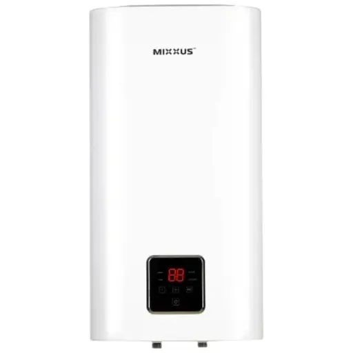 Водонагрівач Mixxus EWH-15050 CUBE DRY 50 л, 2 кВт, сухий ТЕН, вертикальний, квадратний, білий (WH0617) - фото 1