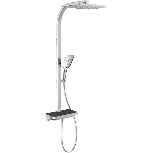 Душова система Imprese Centrum T-15610B, Чорний - фото 1