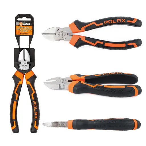 Бокорезы Polax комбинированные 180 мм Cr-V (35-005) - фото 2