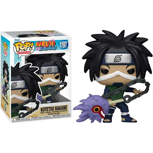 Фігурка Funko Pop Фанко Поп Naruto Kotetsu Hagane w/Weapon Наруто Котецу Хагане 10 см NA KH 1197 - фото 1
