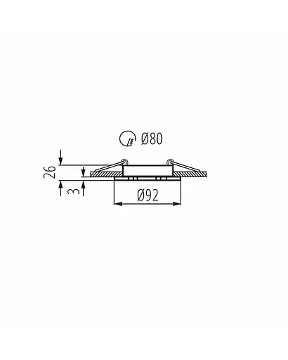 Точковий світильник Kanlux 19457 Seidy GX5.3 1x50W IP20 - фото 3