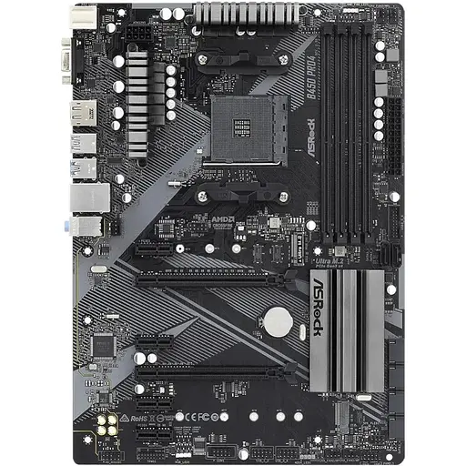 Материнская плата ASRock B450 Pro4 R2.0 Socket AM4