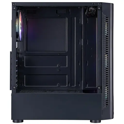 Корпус 1stPlayer D4-BK-4F1 Black без БЖ - фото 5