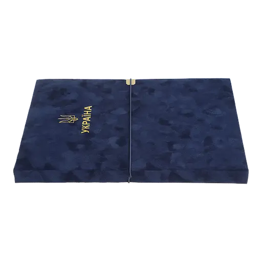 Ежедневник датированный Buromax Patriot Velour 2026 A4 искусственная кожа синий (BM.2770-02) - фото 10