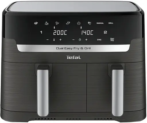 Мультипечь Tefal Dual Easy Fry&Grill Air Fryer EY905B10