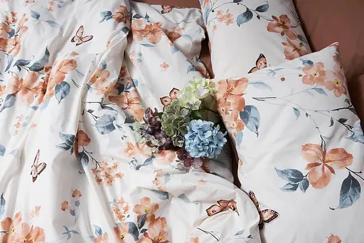 Комплект постельного белья Moon&Star Бязь Gold Люкс Flora семейный 160х220х2 наволочки 2х70х70 - фото 2