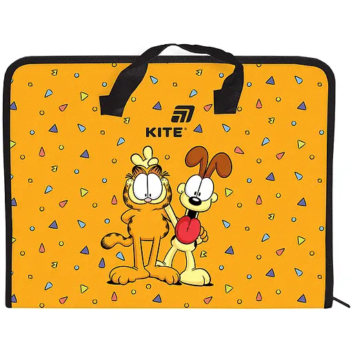 Папка-портфель Kite Garfield A4 на молнии (GF26-202) - фото 1