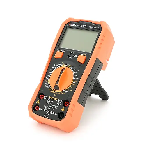 Мультиметр Victor VC890C, измерение: V, A, R, C, F, C/F, NCV - фото 3