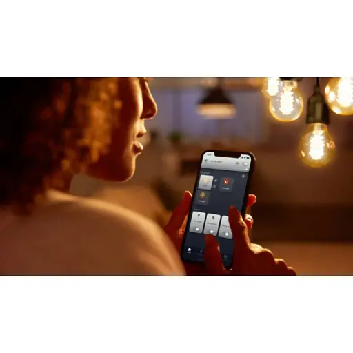 Светодиодная лампа Hue 871951430223500 EEK: G (A - G) Hue White E14 Candle Single Pack Filament 300 lm E14 4.5 W Warm White EEK - фото 4