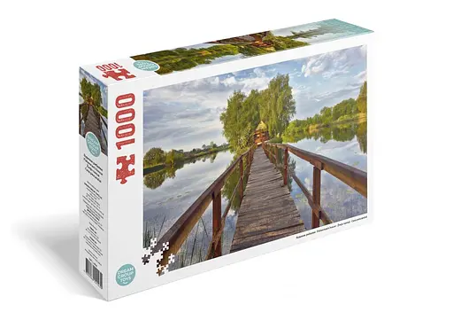 Пазл "Будиночок рибалки" 1000 елементів TRFL_UA/6 DGT-PUZZLE, в коробці (4820266221430) - фото 1