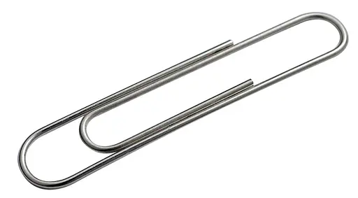 Скрепки никелированные BM.5001 Buromax 50 мм, круглые, 100 шт в упаковке (4823078958525) - фото 2