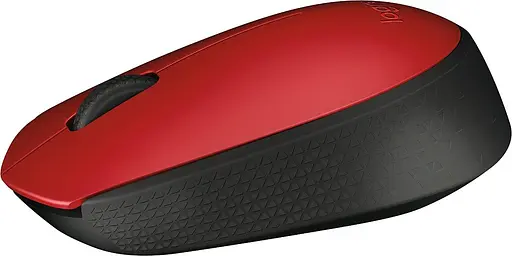 Миша Logitech M171 Wireless Mouse red/black (910-004641) - фото 3