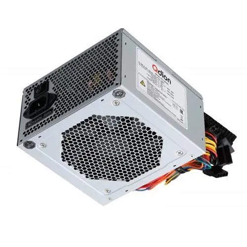 Блок питания 400 Вт, Qdion QD400, 12 см, 3xMolex/2xSATA/1x20+4-pin/1x4-pin, ATX 2.3 - фото 1