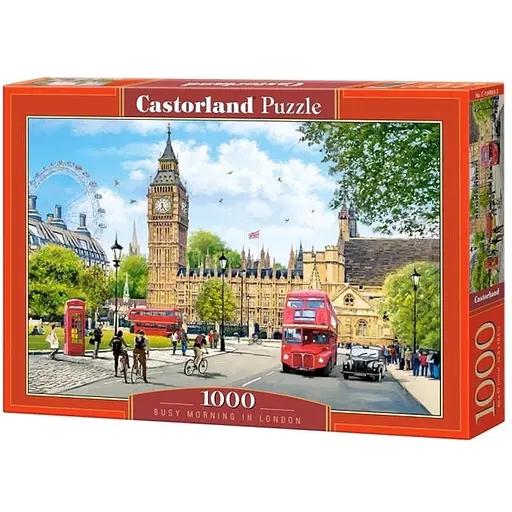 Пазл Castorland Насичений ранок у Лондоні Англія 1000 ел. (C-104963) - фото 1