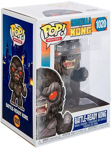 Фигурка Funko Pop Фанко Поп Годзилла против Конга Godzilla vs. Kong 10 см GK KRTF 1020 - фото 3