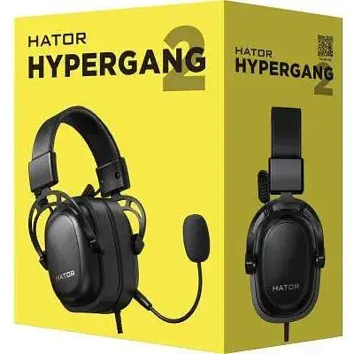Навушники з мікрофоном Hator Hypergang 2 Black (HTA-910) - фото 7