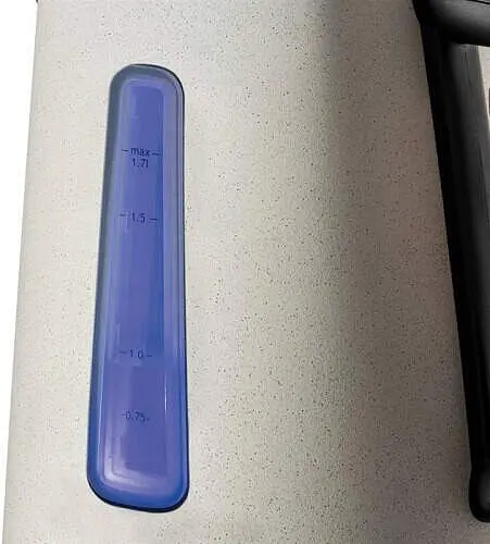 Russell Hobbs Электрочайник Luna Stone, 1.7л, металл, под камень, бежевый - фото 7