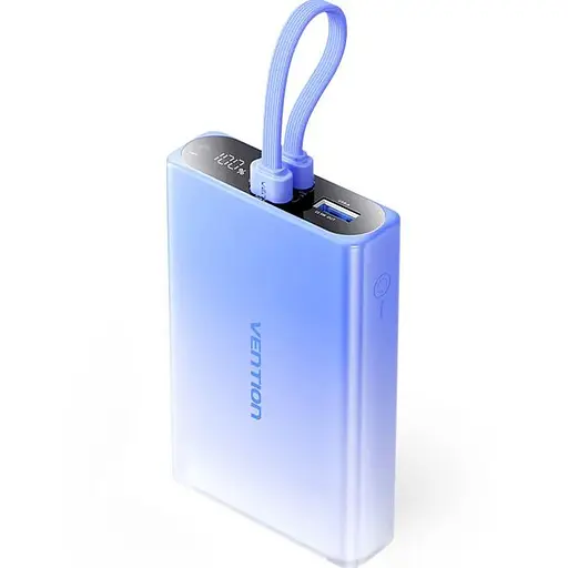 Павербанк Vention Blue 10 000 mAh / 22.5 Вт (FHZL0) - фото 1