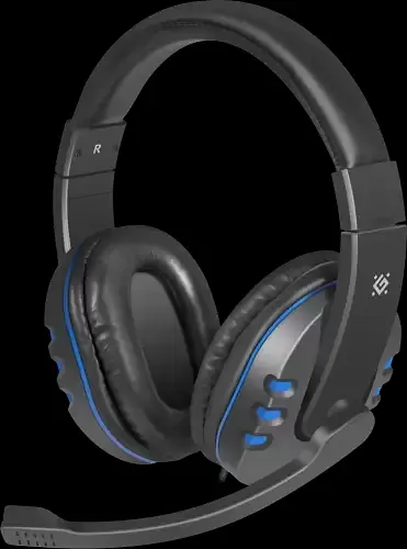 Наушники Warhead G-160, Black/Blue Defender teh0023906 - фото 1