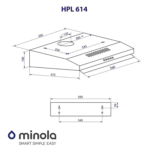 Minola HPL 614 WH - фото 11