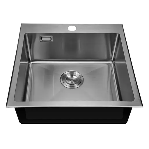 Кухонная мойка Mixxus MX(304)5050-200x1.2-Handmade MX0571, Нержавеющая сталь - фото 1