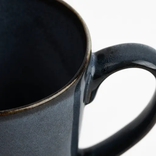 Чашка МВМ My Home Фьорд 443 мл глубокий синий (KP-136 DEEP BLUE) - фото 3