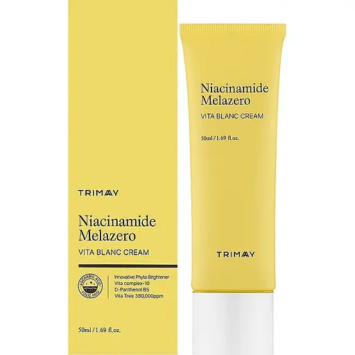Крем для обличчя Trimay Niacinamide Melazero Vita Blanc 50 мл - фото 2