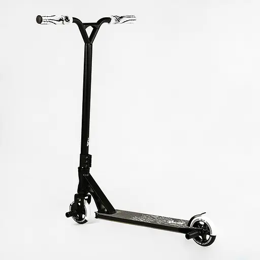 Самокат трюковий Best Scooter 55х85 см Чорно-білий 000231347 - фото 5