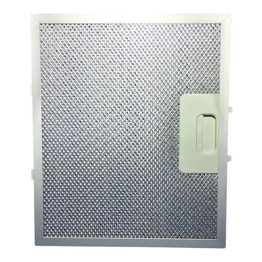 Алюминиевый (жировой) фильтр 248*208 мм для кухонной вытяжки (универсальный)