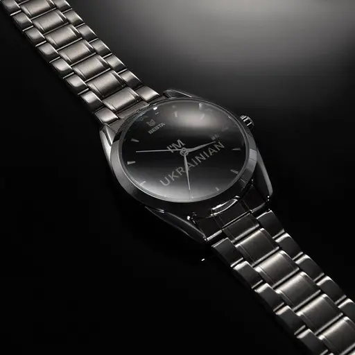 Мужские наручные часы Besta I am Ukrainian (Серебристые) - фото 7