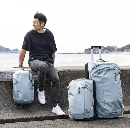 Дорожный чемодан Thule Chasm Rolling Duffel 110L TCWD-232 Pond Gray (6948996) - фото 4