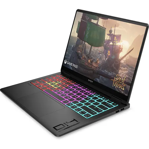 Ноутбук HP OMEN Gaming 14-fb1000ru 14" 3K OLED,400n/Ultra9-285H (5.4)/64Gb/SSD2Tb/RTX 5070 8GB/W11H6/Черный (BW7L4EA) - фото 3