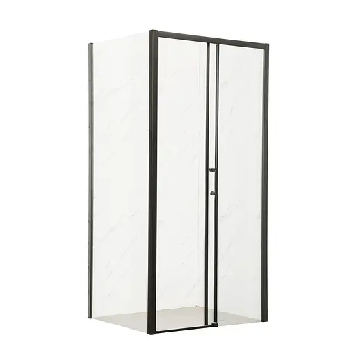 Душевая кабина без поддона Mixxus Premium Diverse SC03 -100x80x195-TR Black прозрачное стекло 6 мм MI6866, Черный матовый, Универсальная, прозрачная - фото 8