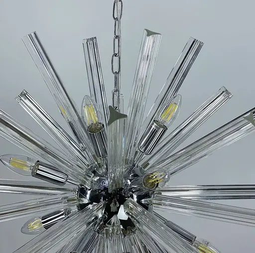 Светильник SPUTNIK TRIEDRI в стиле модерн Ст. MD 9058 CH | Line F - фото 5