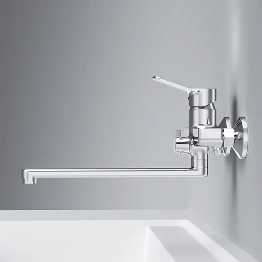 Змішувач для ванни Am.Pm X-Joy з довгим виливом хром F85A90000 Хром - фото 6