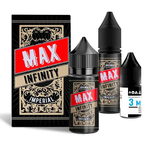 Набор компонентов для самозамеса солевой заправки Flavorlab Infinity MAX 30 мл Imperial Вкус сигары, 0-65 мг (17924)