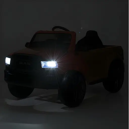 Электромобиль детский Bambi Джип Dodge M 5766EBLR-1 RAM 2 мотора 35W 1 аккумулятор 12V10AH MP3 - фото 2