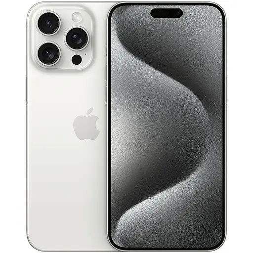 Смартфон Apple iPhone 15 Pro Max 256GB White Titanium A3106 (Grade A) Seller Refurbished