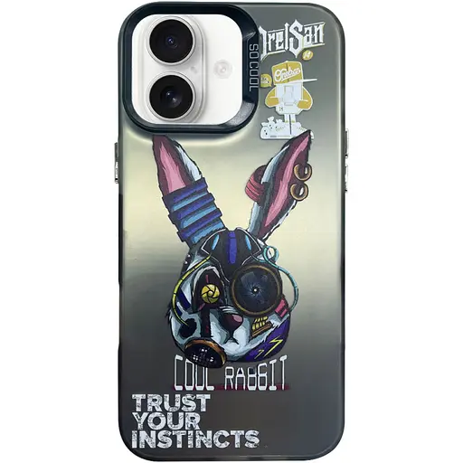 Чехол Epik TPU+PC So Cool для Apple iPhone 16, 6.1 Cool Rabbit