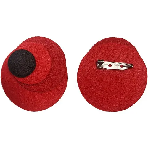 Брошка Мак - фото 1