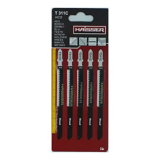 Набор пильных полотен Haisser Т311С 126 мм 5 шт. (32345)